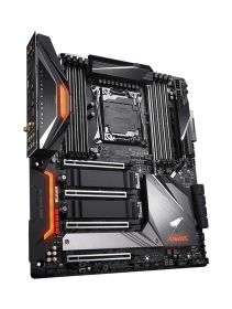 X299X AORUS MASTER rev. 1.x Gigabyte Socket LGA 2066 Intel X299 Express Chipset Core i9 X Series Processors Support DDR4 8x DIMM 8x SATA 6.0Gb/s ATX Motherboard Refurbished (Refurbished)