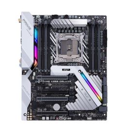 90MB0TY0-M0AAY0 ASUS PRIME X299-DELUXE Socket LGA 2066 Intel X299 Chipset Core X-Series Processors Support DDR4 8x DIMM 7x SATA 6.0Gb/s ATX Motherboard (Refurbished)