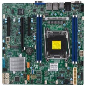 MBD-X11SRM-VF-O SuperMicro X11SRM-VF Socket LGA 2066 Intel C422 Chipset Intel Xeon W-2100 Processor Support DDR4 4x DIMM 8x SATA 6.0Gb/s Micro-ATX Server Motherboard (Refurbished)