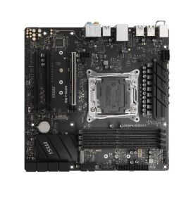 X299M-A PRO MSI Socket 2066 Intel X299 Chipset Core X-Series/ Core i7-7740X/ i5-7640X/ 4-Core Processors Support DDR4 4x DIMM 8x SATA 6.0Gb/s Micro-ATX Motherboard (Refurbished)