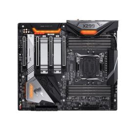 X299AORUSMASTER Gigabyte Socket 2066 AMD X299 Express Chipset Core X Series Processors Support DDR4 8x DIMM 8x SATA 6.0Gb/s E-ATX Motherboard (Refurbished) X299 AORUS MASTER