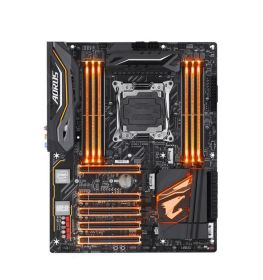 X299AORUSUltraGamingPro(rev.1.0) Gigabyte Socket LGA 2066 Intel X299 Express Chipset Core X-Series Processors Support DDR4 8x DIMM 8x SATA 6.0Gb/s ATX Motherboard (Refurbished)