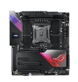90MB11K0-M0EAY0 ASUS ROG RAMPAGE VI EXTREME Socket 2066 Intel X299 Chipset Core X-Series 79xx/ 78xx Series Processors Support DDR4 8x DIMM 6x SATA Extended-ATX Motherboard (Refurbished)