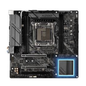 X299M Extreme4 ASRock Socket LGA 2066 Intel X299 Chipset Core X-Series Processors Support DDR4 4x DIMM 8x SATA3 6.0Gb/s Micro-ATX Motherboard (Refurbished)