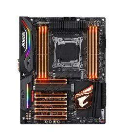 X299AORUSGaming7Pro(rev.1.0) Gigabyte Socket 2066 Intel X299 Express Chipset Core X-Series Processors Support DDR4 8x DIMM 8x SATA 6.0Gb/s ATX Motherboard (Refurbished)