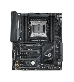 ROG RAMPAGE V EDITION 10 Asus Socket LGA 2011-v3 Intel X99 Chipset Core i7 X-Series Processors Support DDR4 8x DIMM 10x SATA 6.0Gb/s Extended-ATX Motherboard (Refurbished)