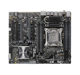 90SB04S0-M1EAY0 ASUS X99-WS/IPMI Socket LGA 2011-v3 Intel X99 Chipset Intel Xeon E5-1600 v3/ E5-2600 v3/ E5-1600 v4/ E5-2600 v4 Processors Support DDR4 8x DIMM 8x SATA 6.0Gb/s ATX Server Motherboard (Refurbished)