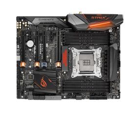 ROG STRIX X99 GAMING ASUS Socket LGA 2011-v3 Intel X99 Chipset Core i7 X-Series Processors Support DDR4 8x DIMM 8x SATA 6.0Gb/s ATX Motherboard (Refurbished)