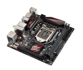 MB-Z17IPGM ASUS Z170I PRO GAMING Socket LGA 1151 Intel Z170 Chipset Core i7 / i5 / i3 / Pentium / Celeron Processors Support DDR4 2x DIMM 2x SATA 6.0Gb/s Mini ITX Motherboard (Refurbished)