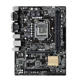90MB0NY0-M0EAY0 ASUS H110M-C Socket LGA 1151 Intel H110 Chipset 7th/6th Generation Core i7 / i5 / i3 / Pentium / Celeron Processors Support DDR4 2x DIMM 4x SATA 6.0Gb/s Micro-ATX Motherboard (Refurbished)