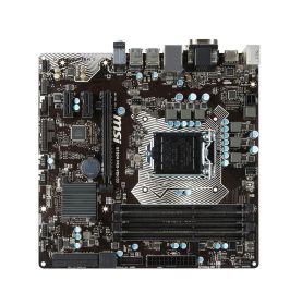 7982-015R MSI B150M PRO-VDH D3 Socket LGA 1151 Intel B150 Chipset 6th Generation Core i7 / i5 / i3 / Pentium / Celeron Processors Support DDR4 4x DIMM 6x SATA 6.0Gb/s Micro-ATX Motherboard (Refurbished)