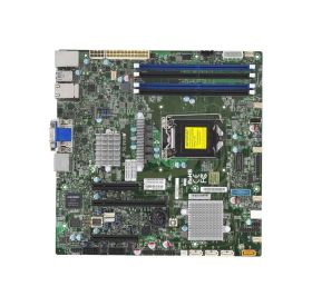 X11SSZ-F-B SuperMicro X11SSZ-F Socket LGA 1151 Intel C236 Chipset Xeon E3-1200 v5/v6 Processors Support DDR4 4x DIMM 4x SATA3 6.0Gb/s Micro-ATX Server Motherboard (Refurbished)