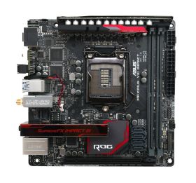 MB-MAX7IMP Asus MAXIMUS VIII IMPACT Socket LGA 1151 Intel Z170 Chipset Core i7 / i5 / i3 / Pentium / Celeron Processors Support DDR4 2x DIMM 4x SATA 6.0Gb/s Mini-ITX Motherboard (Refurbished)