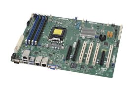 MBDX11SSAFO SuperMicro X11SSA-F Socket H4 LGA 1151 Xeon E3-1200 v5 / v6 Intel C236 Chipset DDR4 4 x DIMM 6 x SATA 6Gbps ATX Server Motherboard (Refurbished)
