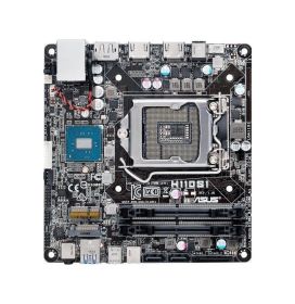 H110S1CSM ASUS H110S1/CSM Socket LGA 1151 Intel H110 Chipset Core i7 / i5 / i3 Processors Support DDR4 2x DIMM 2x SATA 6.0Gb/s Mini STX Motherboard (Refurbished)
