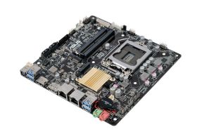 H110T ASUS Socket LGA 1151 Intel H110 Chispet 7th/6th Generation Core i7 / i5 / i3 / Pentium / Celeron Processors Support DDR4 2x DIMM 2x SATA 6.0Gb/s Mini-ITX Motherboard (Refurbished)