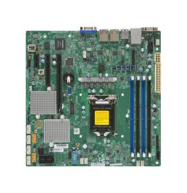 X11SSL-CF SuperMicro Socket LGA 1151 Intel C232 Chipset Intel Xeon E3-1200 v6/v5 7th/6th Generation Core i3 / Pentium / Celeron Processors Support DDR4 4x DIMM 6x SATA3 6.0Gb/s Micro-ATX Server Motherboard (Refurbished)