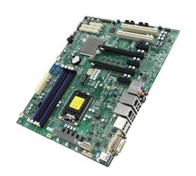 MBD-X11SAE-O SuperMicro X11SAE Socket H4 LGA 1151 Xeon E3-1200 v5 / v6 Intel C236 Chipset DDR4 4 x DIMM 8 x SATA 6Gbps ATX Server Motherboard (Refurbished)