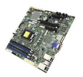 MBDX11SSZFB SuperMicro X11SSZ-F Socket H4 LGA 1151 Xeon E3-1200 v5 / v6 Intel C236 Chipset DDR4 4 x DIMM 4 x SATA 6Gbps micro-ATX Server Motherboard (Refurbished)