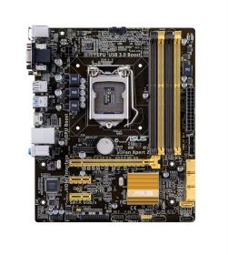 B85MGR20 ASUS B85M-G R2.0 Socket LGA 1150 Intel B85 Chipset 4th Generation Core i7 / i5 / i3 / Pentium Dual-Core/ Pentium / Celeron Processors Support DDR3 4x DIMM 4x SATA 6.0Gb/s Micro-ATX Motherboard (Refurbished)