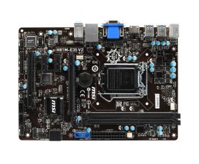 7817-060R MSI H81M-E35 V2 Socket LGA 1150 Intel H81 Chipset Intel Core i7/ i5 / i3 / Pentium / Celeron Processors Support DDR3 2x DIMM 2x SATA 3.0Gb/s Micro-ATX Motherboard (Refurbished)