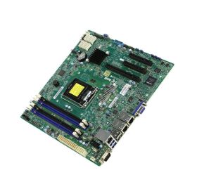 X10SLHFB SuperMicro X10SLH-F Socket LGA 1150 Intel C226 Express Chipset Intel Xeon E3-1200 v3/v4 Processors Support DDR3 4x DIMM 6x SATA 6.0Gb/s Micro-ATX Server Motherboard (Refurbished)