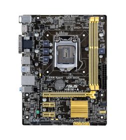 MBH81MA ASUS H81M-A Socket LGA 1150 Intel H81 Chipset 4th Generation Core i7 / i5 / i3 / Pentium / Celeron Processors Support DDR3 2x DIMM 2x SATA 6.0Gb/s uATX Motherboard (Refurbished)
