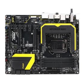 7815-010R MSI Z87 MPOWER MAX Socket LGA 1150 Intel Z87 Express Chipset Core i7 Processors Support DDR3 4x DIMM 8x SATA2 ATX Motherboard (Refurbished)