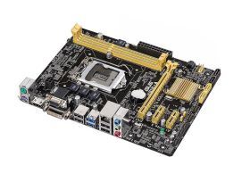 90MB0GG0-M0EAY0 ASUS H81M-A Socket LGA 1150 Intel H81 Chipset 4th Generation Core i7 / i5 / i3 / Pentium / Celeron Processors Support DDR3 2x DIMM 2x SATA 6.0Gb/s uATX Motherboard (Refurbished)