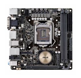 MBH97IPLU ASUS H97I-PLUS Socket LGA 1150 Intel H97 Chipset 5th/New 4th/4th Generation Core i7 / i5 / i3 / Pentium / Celeron Processors Support DDR3 2x DIMM 4x SATA 6.0Gb/s Mini ITX Motherboard (Refurbished)