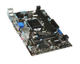 7817-058R MSI H81M-E34 Socket LGA 1150 Intel H81 Chipset Intel Core i7/ i5 / i3 / Pentium / Celeron Processors Support DDR3 2x DIMM 2x SATA 3.0Gb/s Micro-ATX Motherboard (Refurbished)