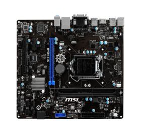 H97M-E35 MSI Socket LGA 1150 Chipset Intel H97 Chipset Core i7 / i5 / i3 / Pentium / Celeron Processors Support DDR3 2x DIMM 6x SATA 6.0Gb/s Micro-ATX Motherboard (Refurbished)