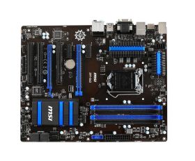 7816-058R MSI Z97-G43 Socket LGA 1150 Intel Z97 Express Chipset 4th/5th Generation Core i7 / i5 / i3 / Pentium / Celeron Processors Support DDR3 4x DIMM 6x SATA3 6.0Gb/s ATX Motherboard (Refurbished)