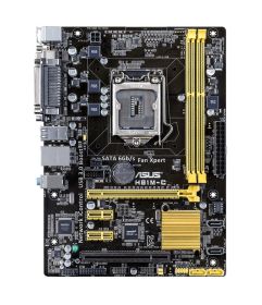 MB-H81MCSO ASUS H81M-C/CSM Socket LGA 1150 Intel H81 Chipset 4th Generation Core i7/ Core i5/ Core i3/ Pentium/ Celeron Processors Support DDR3 2x DIMM 2x SATA 3.0Gb/s Micro-ATX Motherboard (Refurbished)