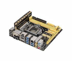 90MB0H30-M0EAY0 ASUS Z87I-PRO Socket LGA 1150 Intel Z87 Chipset 4th Generation Core i7 / i5 / i3 / Pentium / Celeron Processors Support DDR3 2x DIMM 6x SATA 6.0Gb/s Mini-ITX Motherboard (Refurbished)