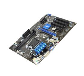 7820-010R MSI Socket LGA 1150 Intel H81 Chipset Intel Core i7 / i5 / i3 / Pentium / Celeron Processors Support DDR3 2x DIMM 2x SATA 3.0Gb/s ATX Motherboard (Refurbished)