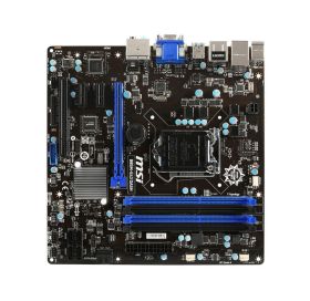 7830-010R MSI B85M-E43 DASH Socket LGA 1150 Intel B85 Express Chipset 4th Generation Core i7 / i5 / i3 / Pentium / Celeron Processors Support DDR3 4x DIMM 3x SATA 6.0Gb/s Micro-ATX Motherboard (Refurbished)