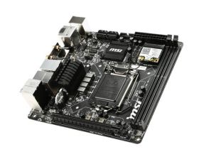 7851-001R MSI Z97I AC Socket LGA 1150 Intel Z97 Express Chipset 4th/5th Generation Core i7 / i5 / i3 / Pentium / Celeron Processors Support DDR3 2x DIMM 4x SATA 6.0Gb/s Mini-ITX Motherboard (Refurbished)