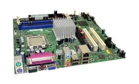BOXD915GUXLWC Intel D915GUX Socket LGA 775 Intel 915G + ICH6 Chipset Intel Pentium 4/ Celeron Processors Support DDR2 4x DIMM 4x SATA 1.50Gb/s Micro-ATX Motherboard (Refurbished)
