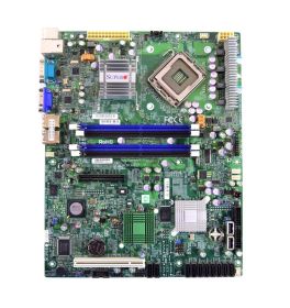 MBD-X7SB3-F-B SuperMicro X7SB3-F Socket LGA 775 Intel 3210 + ICH9 Chipset Intel Xeon 3000 / Core 2 Quad/ Duo Processors Support DDR2 4x DIMM 2x SATA 3.0Gb/s ATX Server Motherboard (Refurbished)