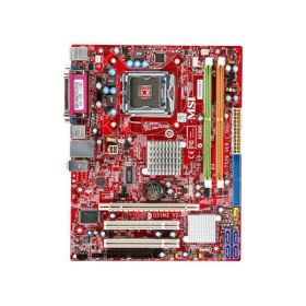 G31M3FV2 MSI G31 Express LGA 775 Dc Max-4GB Cpnt DDR2 Matx Pcie16 2pci Vid Snd Gbe (Refurbished)