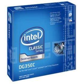 BOXDG35EC Intel Desktop Motherboard DG35EC Socket T LGA 775 1333MHz FSB DDR2 micro ATX 1 x Processor Support (Refurbished)