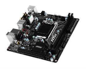 MB-B15GPAC MSI B150I GAMING PRO AC Socket 1151 Intel B150 Chipset 6th Generation Core i7 / i5 / i3 / Pentium / Celeron Processors Support DDR4 2x DIMM 4x SATA 6.0Gb/s Mini-ITX Motherboard (Refurbished)