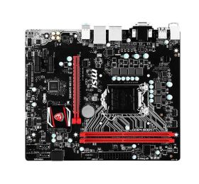 H110M GAMING MSI Socket LGA 1151 Intel H110 Chipset 6th Generation Core i7 / i5 / i3 / Pentium / Celeron Processors Support DDR4 2x DIMM 4x SATA 6.0Gb/s Micro-ATX Motherboard (Refurbished)