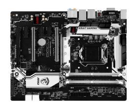 Z170A KRAIT GAMING 3X MSI Socket LGA 1151 Intel Z170 Express Chipset 6th Generation Core i7 / i5 / i3 / Pentium / Celeron Processors Support DDR4 4x DIMM 6x SATA 6.0Gb/s ATX Motherboard (Refurbished)