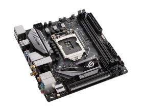 ROG STRIX B250I GAMING Asus Socket LGA 1151 Intel B250 Chipset 7th/6th Generation Core i7 / i5 / i3 /Pentium / Celeron Processors Support DDR4 2x DIMM 4x SATA 6.0Gb/s ATX Motherboard (Refurbished)