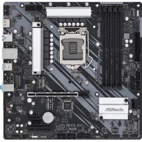 Z590M Phantom Gaming 4 ASRock Socket LGA 1200 Intel Z590 Chipset 10th/11th Generation Intel Core Processors Support DDR4 4x DIMM 4x SATA3 6.0Gb/s Micro-ATX Motherboard (Refurbished)
