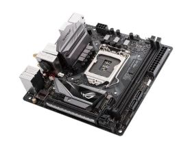 ROG STRIX H270I GAMING Asus Socket LGA 1151 Intel H270 Chipset 7th/6th Generation Core i7 / i5 / i3 / Pentium / Celeron Processors Support DDR2 2x DIMM 4x SATA 6.0Gb/s Mini-ITX Motherboard (Refurbished)