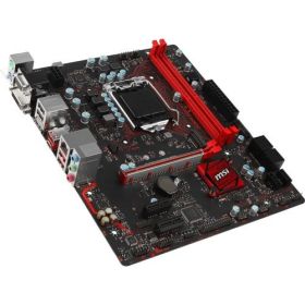 B250M GAMING PRO MSI Socket 1151 Intel B250 Chipset 7th/6th Generation Core i7 / i5 / i3 Pentium / Celeron Processors Support DDR4 2x DIMM 6x SATA 6.0Gb/s Micro-ATX Motherboard (Refurbished)