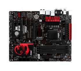 7821-002R MSI Z97-G45 GAMING Socket LGA 1150 Intel Z97 Express Chipset 4th/5th Generation Core i7 / i5 / i3 / Pentium / Celeron Processors Support DDR3 4x DIMM 6x SATA 6.0Gb/s ATX Motherboard (Refurbished)